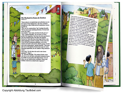 Kinderbibel probelesen